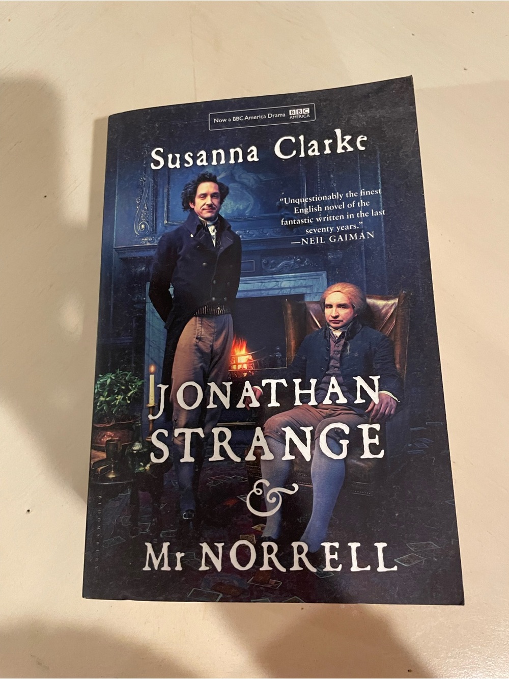 Jonathan Strange & Mr Norrell by Susanna Clarke - Navy Blue Paperback